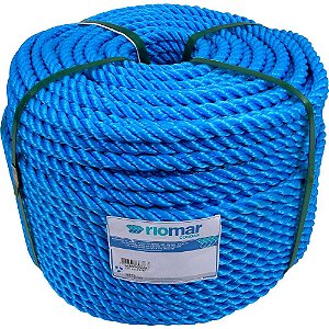 Corda torcida azul 10mm x 220m Pesca RIOMAR