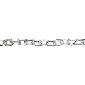 Corrente zincada com elo curto 11,0mm - 7/16" embalagem com 50 kg VONDER