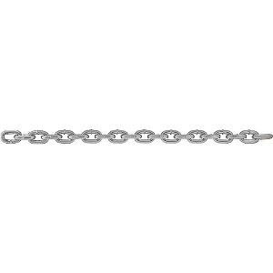 Corrente zincada com elo curto 12,5mm - 1/2" balde com 50 kg VONDER