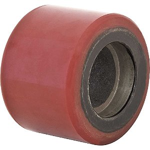 Roda traseira para empilhadeira manual 83mm x 60mm em poliuretano VONDER