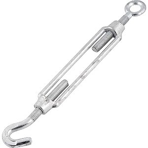 Esticador gancho/olhal para cabo de aço 5/16" - 7,94mm embalagem com 200 peças NOVE54