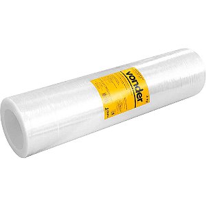 Filme stretch 500mm x 260m 25 micra rolo com aproximadamente 3,0kg VONDER