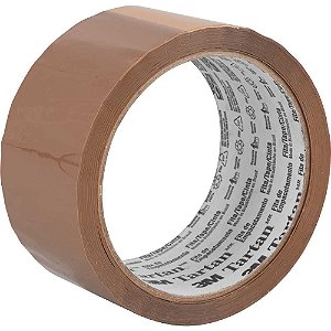 Fita adesiva 48mm x 50m marrom HB004723407 3M - 4 unidades