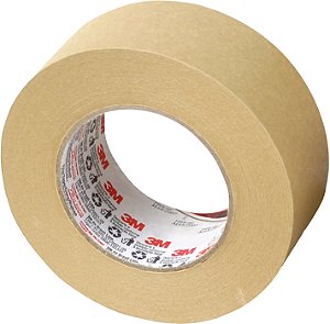 Fita adesiva papel liso 38mm x 50m 3557 3M - 48 unidades