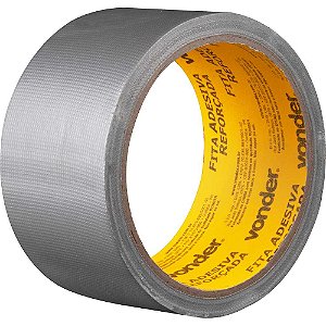 Fita adesiva reforçada 50mm x 10m prata VONDER