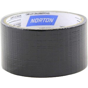 Fita silver tape 48mm x 5m preta NORTON