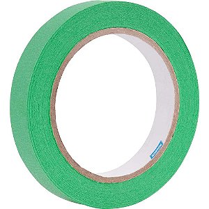 Fita crepe 18mm x 40m automotiva verde Premium NORTON
