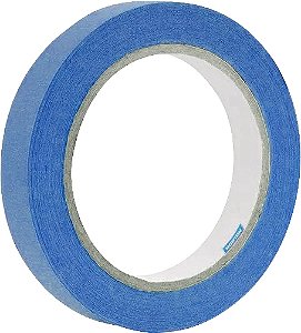 Fita crepe automotiva 18mm x 40m azul 66254451268 NORTON