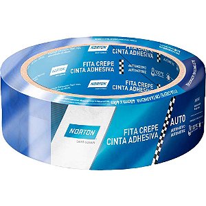 Fita crepe automotiva 48mm x 40m azul 66254451275 NORTON