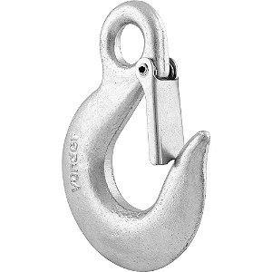Gancho de aço com olhal 1,5 toneladas 3/8" com trava VONDER