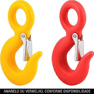 Gancho de aço com olhal 2,0 toneladas 7/16" com trava VONDER