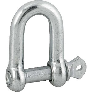 Manilha reta para cabo de aço 3/8" NOVE54