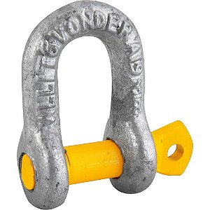 Manilha reta para cabo de aço 3/8" VONDER PLUS