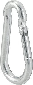 Mosquetão com trava 4mm x 40mm NOVE54