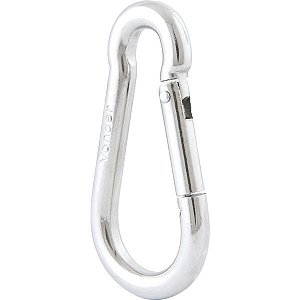 Mosquetão com trava 6mm x 60mm cartela com 2 peças VONDER