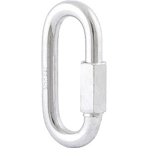 Mosquetão reto com rosca 3/8" VONDER