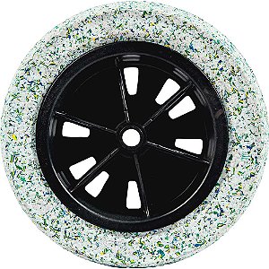 Roda completa com pneu maciço linha leve 109 FORCE
