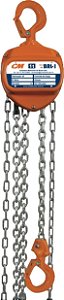 Talha manual 3,0 toneladas (3,0 tf) elevação 5,0m CM