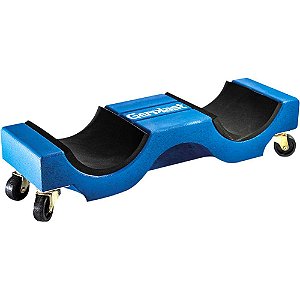 Roller para piso 250 kgf 50cm x 15cm x 11cm Azul plástico GERPLAST