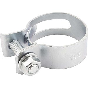 Abraçadeira para mangote aço carbono largura 32mm AM 105mm - 117mm com 2 peças VONDER