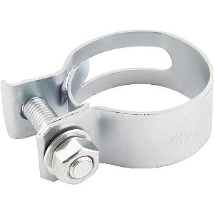 Abraçadeira para mangote aço carbono largura 32mm AM 54mm - 62mm com 2 peças VONDER