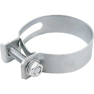 Abraçadeira para mangote aço carbono largura 32mm AM 99mm - 107mm com 2 peças VONDER