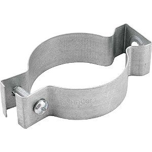 Abraçadeira tipo "D" 2" com parafuso 6 peças VONDER