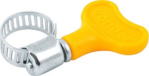 Abraçadeira tipo borboleta 8mm a 12mm pacote com 100 peças VONDER
