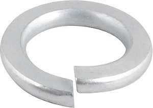 Arruela de pressão 3/16" zincada cartela VONDER