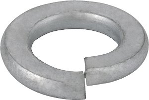 Arruela de pressão 6mm zincada LG STEEL