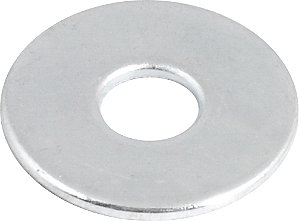 Arruela lisa 3/16" zincada cartela com 20 peças VONDER