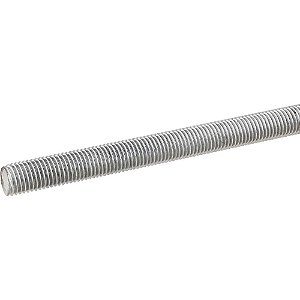Barra roscada zincada branca 1.1/2" rosca UNC VONDER