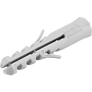 Bucha de nylon para fixação 10mm com 10 peças VONDER