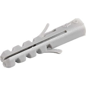 Bucha de nylon para fixação 6mm cartela com 10 peças VONDER