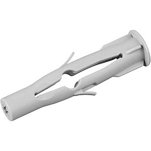 Bucha de nylon para tijolo vazado 8mm BTV 8 com 10 peças VONDER