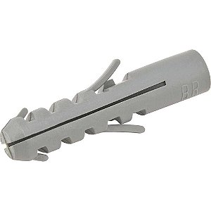 Bucha plástica de fixação 10mm cartela com 50 peças VP-10 VONDER