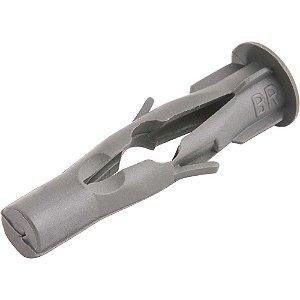 Bucha plástica para tijolo vazado 8mm pacote com 500 peças VR 8 VONDER
