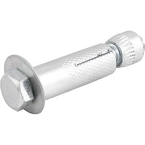 Chumbador CBV com parafuso sextavado 3/8" x 2.1/2" VONDER