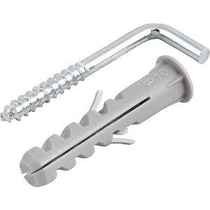 Escápula 4,8mm x 60mm com bucha plástica de 10mm VONDER