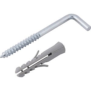Escápula 5,5mm x 70mm com bucha de nylon E-8 embalagem com 1.500 peças VONDER
