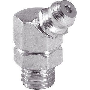 Graxeira curva 1/4" UNF 45° 28 fios VONDER
