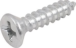 Parafuso autoatarraxante 3,5mm x 16,0mm cabeça chata phillips VONDER