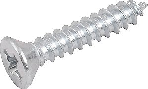 Parafuso autoatarraxante 3,5mm x 19,0mm cabeça chata phillips VONDER