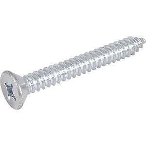 Parafuso autoatarraxante 6,3mm x 50,0mm cabeça chata phillips VONDER
