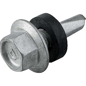 Parafuso autobrocante sextavado com acabamento tipo Dacromet cabeça flangeada 6,3mm x 3/4" VONDER