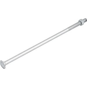 Parafuso francês zincado 3/8" x 10" com porca caixa com 50 peças VONDER