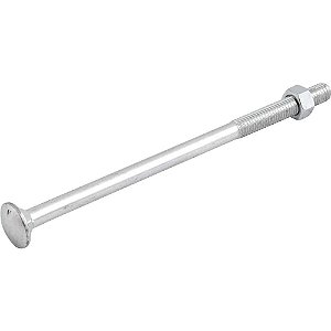 Parafuso francês zincado 3/8" x 7" com porca caixa com 50 peças VONDER