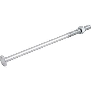 Parafuso francês zincado 3/8" x 8" com porca caixa com 50 peças VONDER