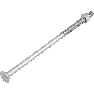 Parafuso francês zincado 5/16" x 6.1/2" com porca VONDER