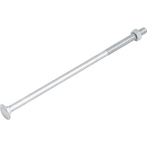 Parafuso francês zincado 5/16" x 8" com porca caixa com 50 peças VONDER